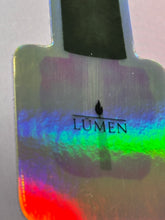 Load image into Gallery viewer, Holographic LŪMEN collectors bottle sticker