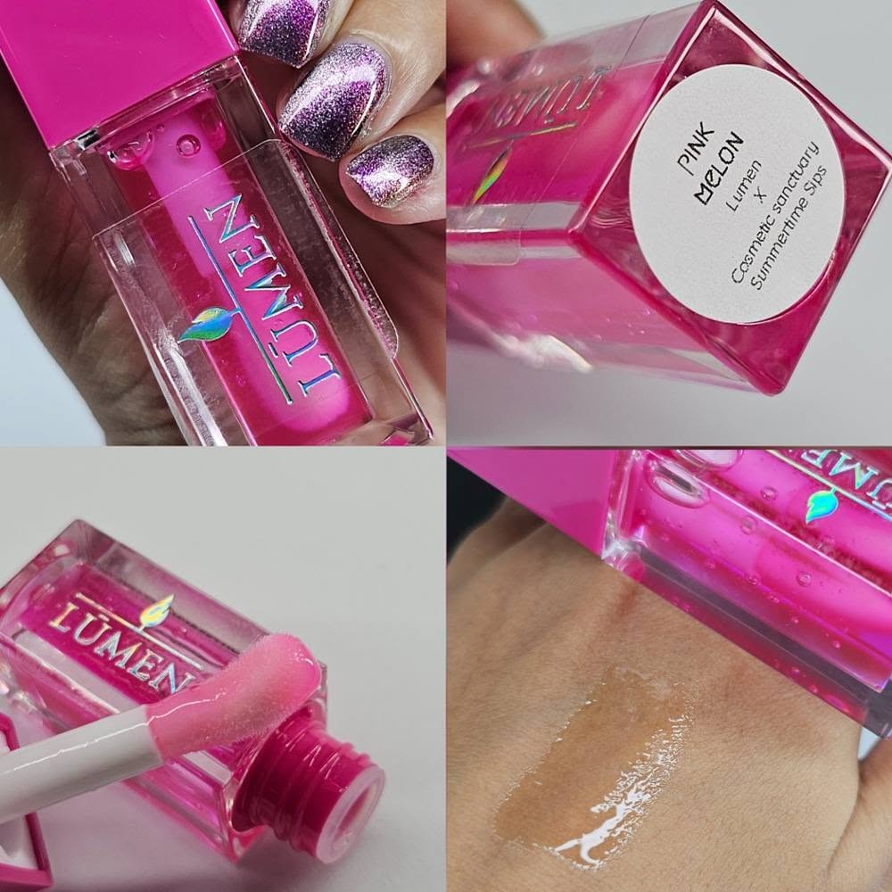 Pink Melon Jelly Juice watermelon Lip gloss