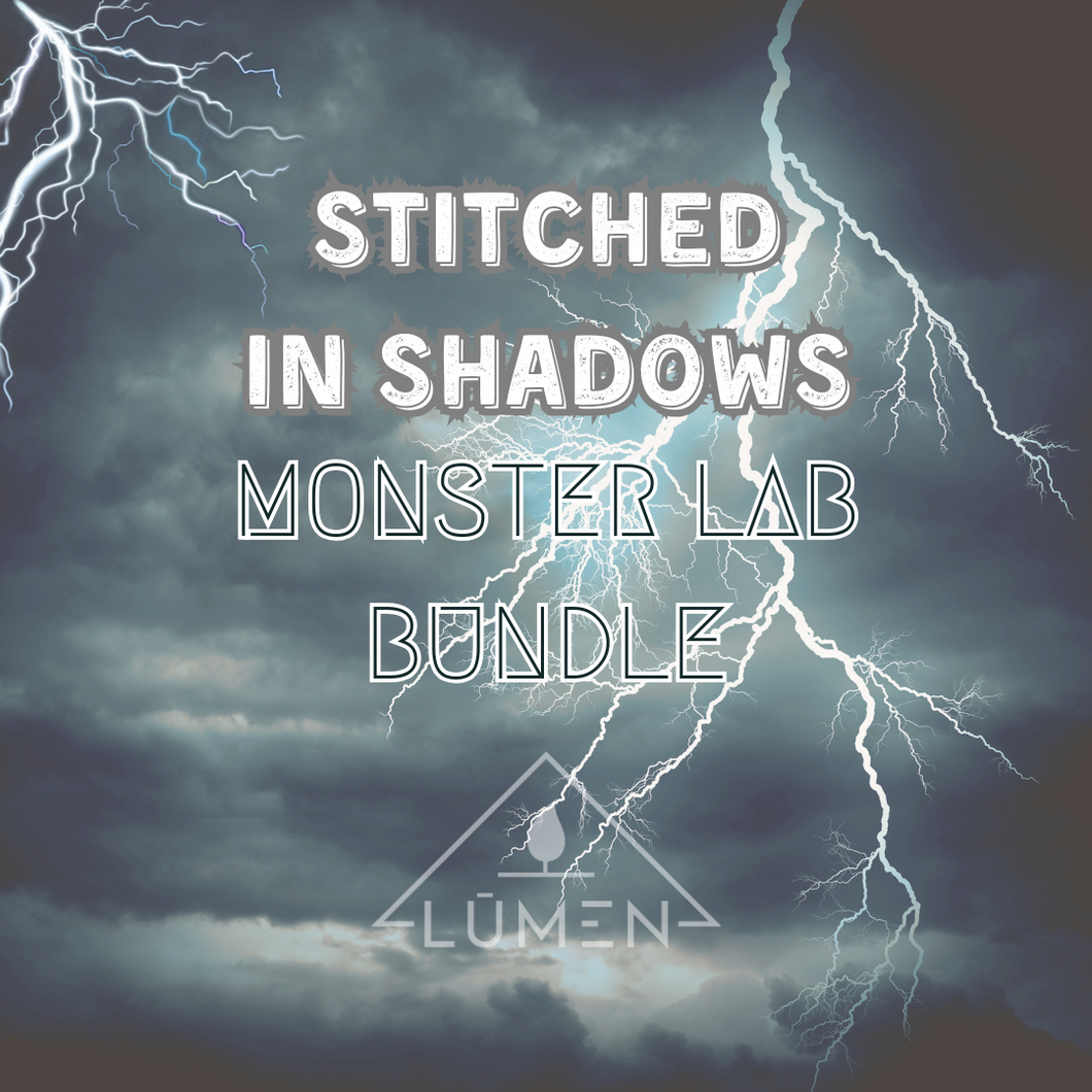 Stitched in Shadows + Monster Lab Mystery Bundle