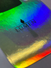 Load image into Gallery viewer, Holographic LŪMEN collectors bottle sticker
