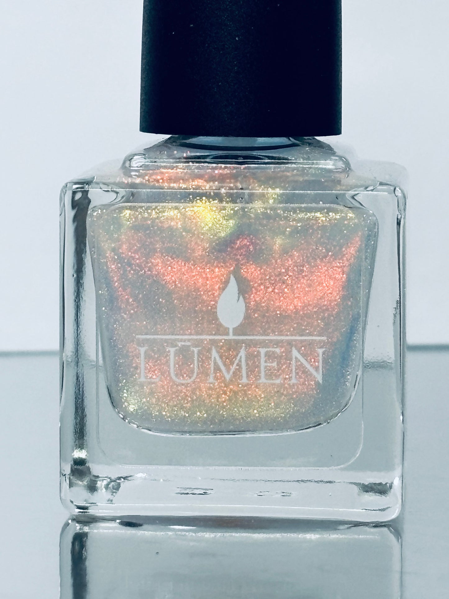 Honeyfire Aura scented shimmer topcoat